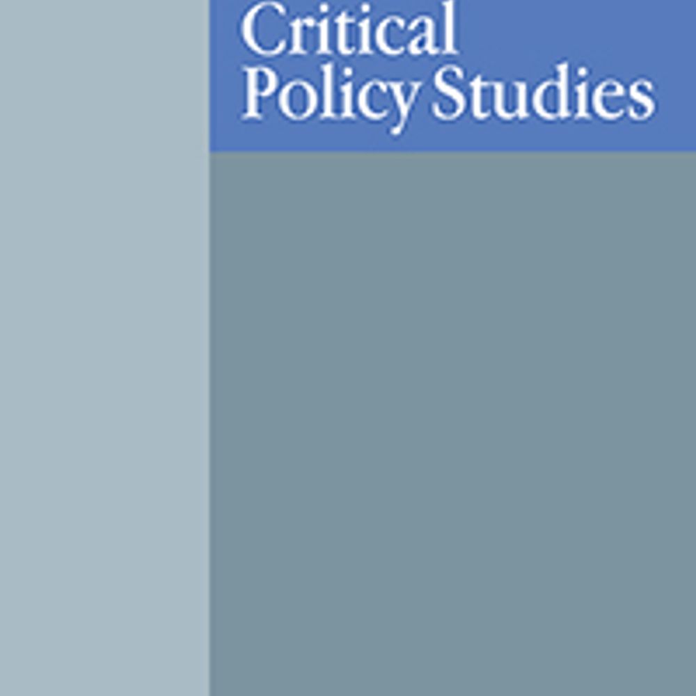 Critical Policy Studies