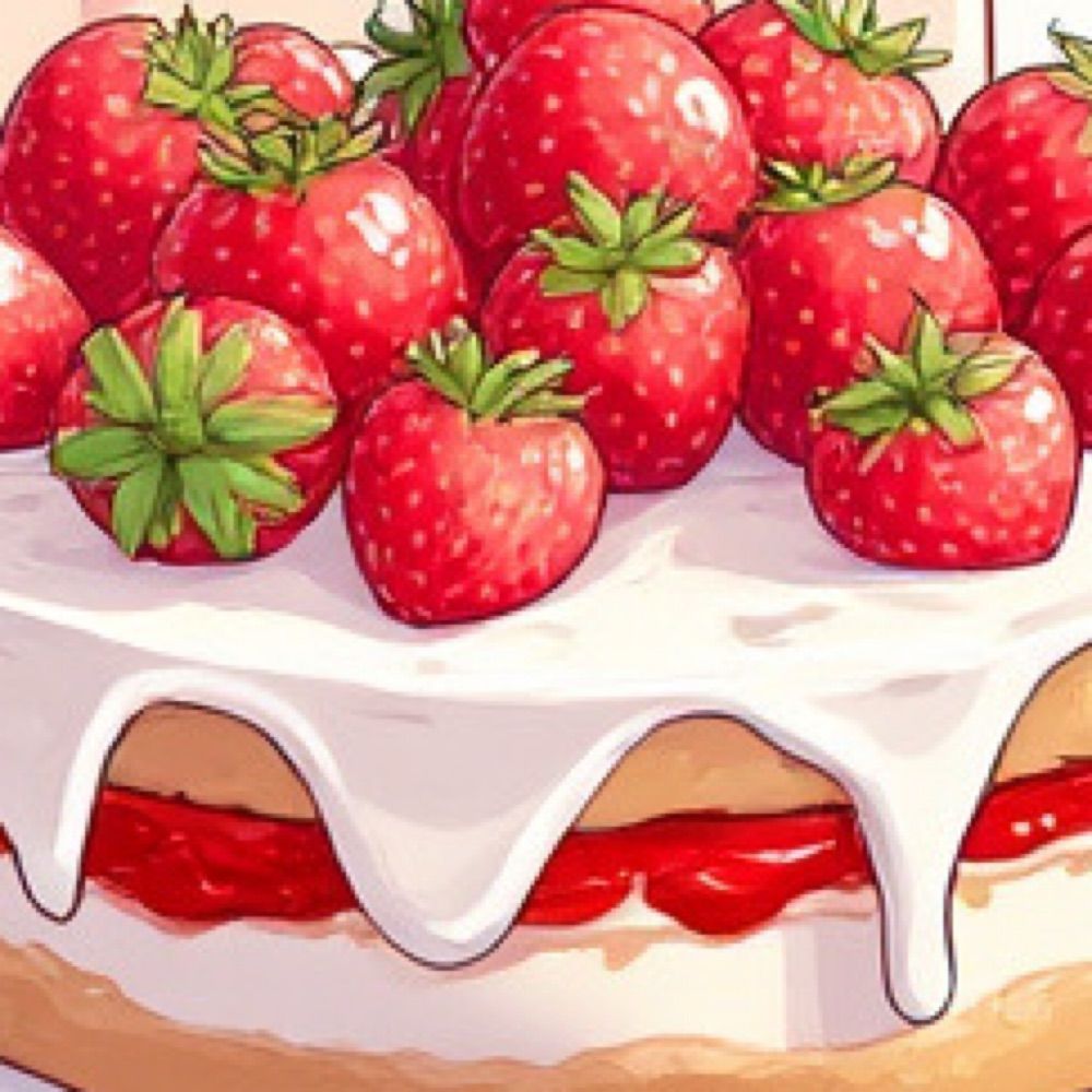 いちごホールのケーキ