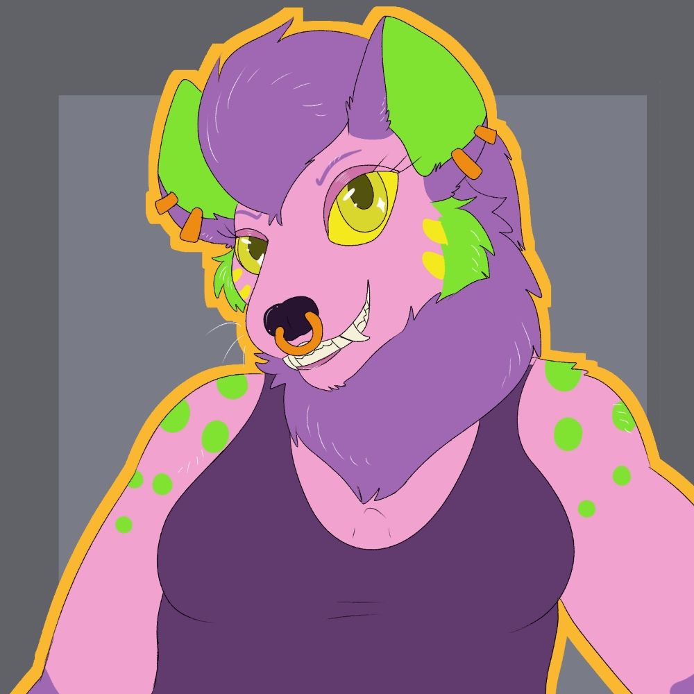 Taffy the "Laffy" Hyena