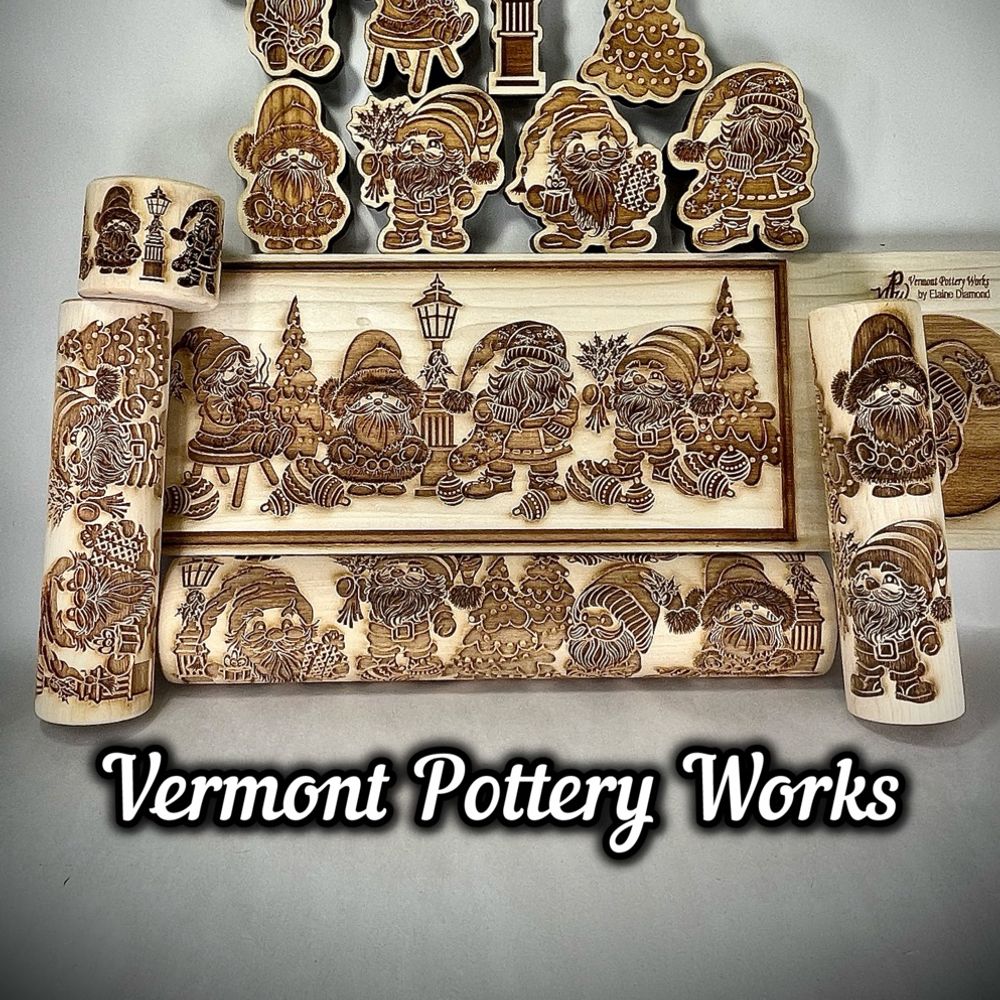 Vermont Pottery Works by Elaine Diamond