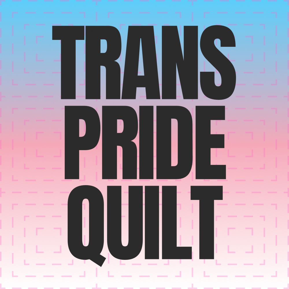 Trans Pride Quilt Project
