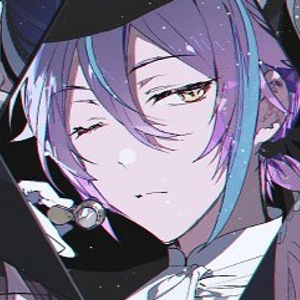 ユリス 、💜๋࣭ ⭑⚝