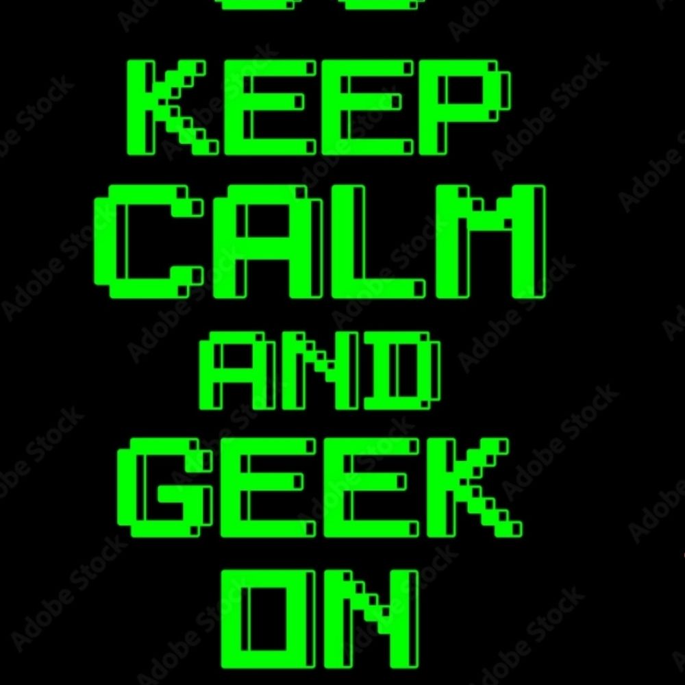 Geeky woman