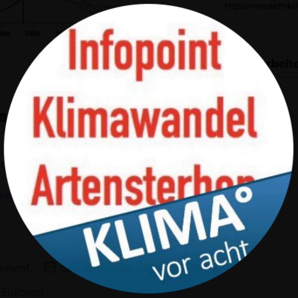 Infopoint #Klimawandel #Artensterben 