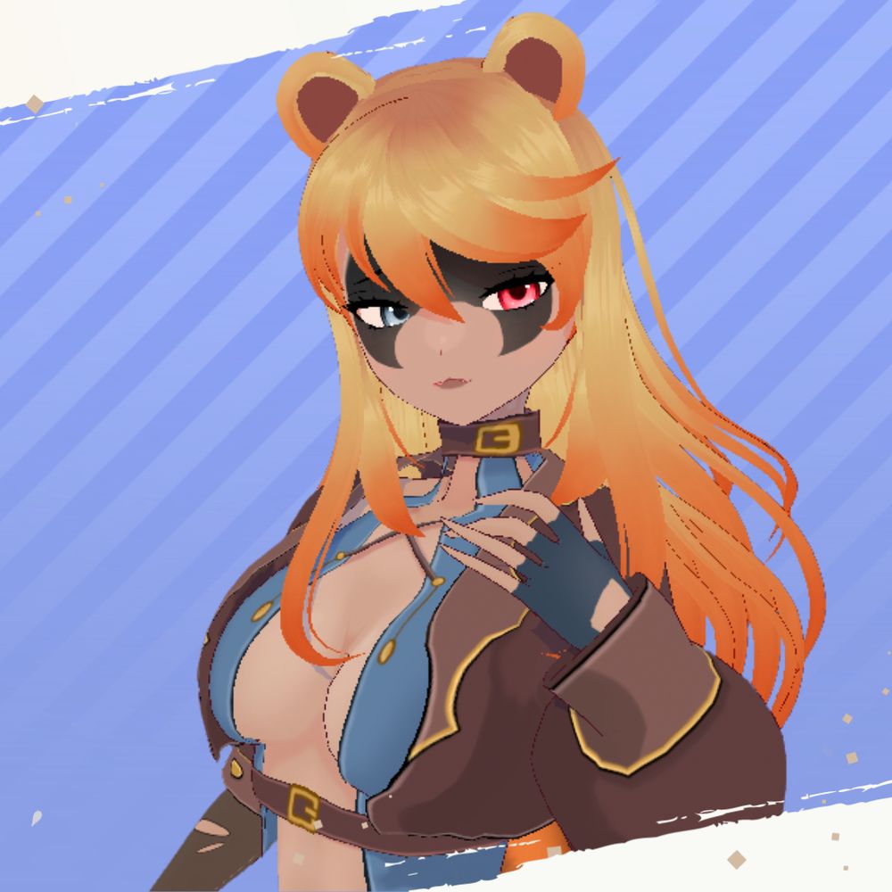 Flicker | Vtuber Rebel Raccoon