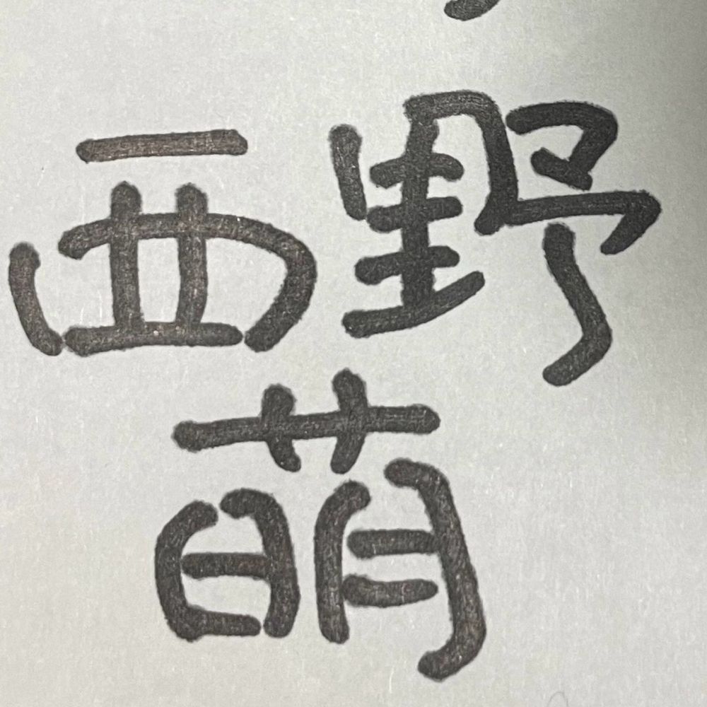 🫧西野萌🫧ラストストップ🫧