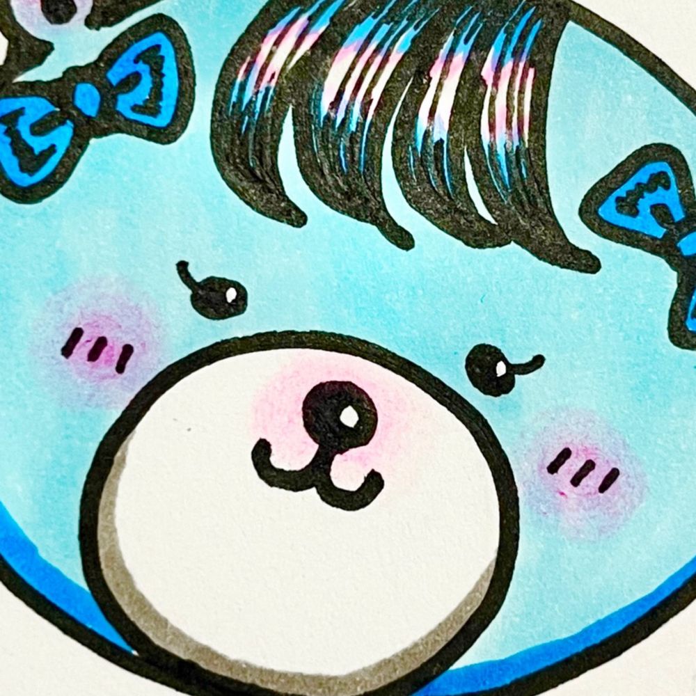 がんばれ.ᐟ.ᐟくまおちゃん