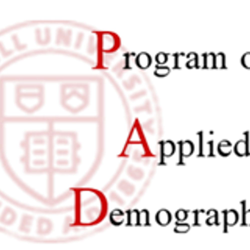 Cornell Program on Applied Demographics (PAD)