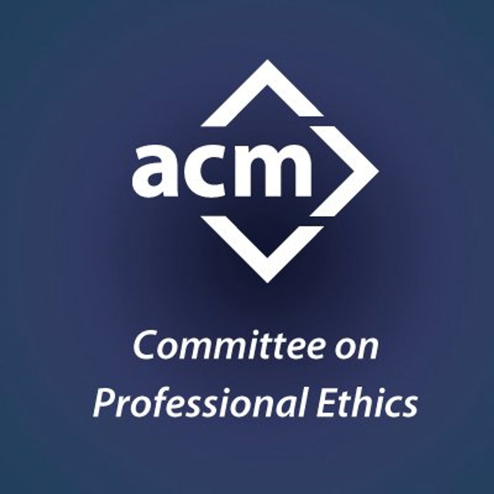 ACM Ethics