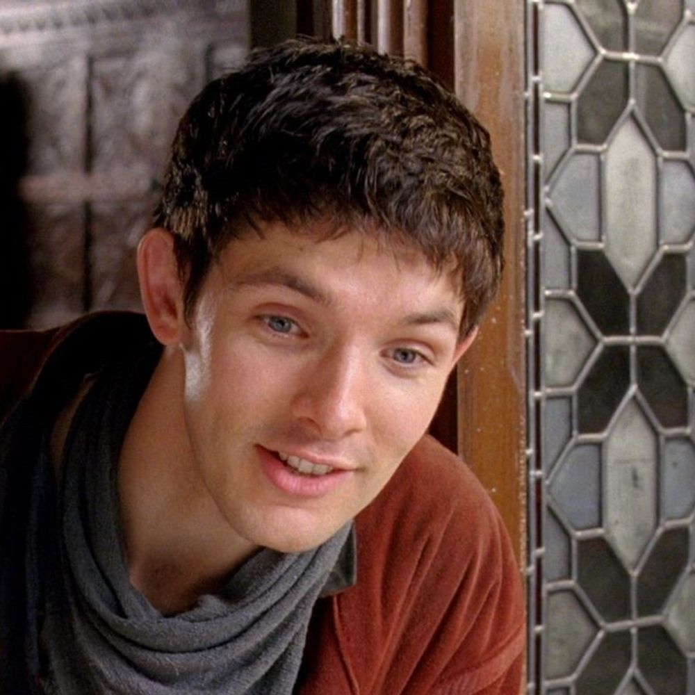 Colin Morgan and Merlin
