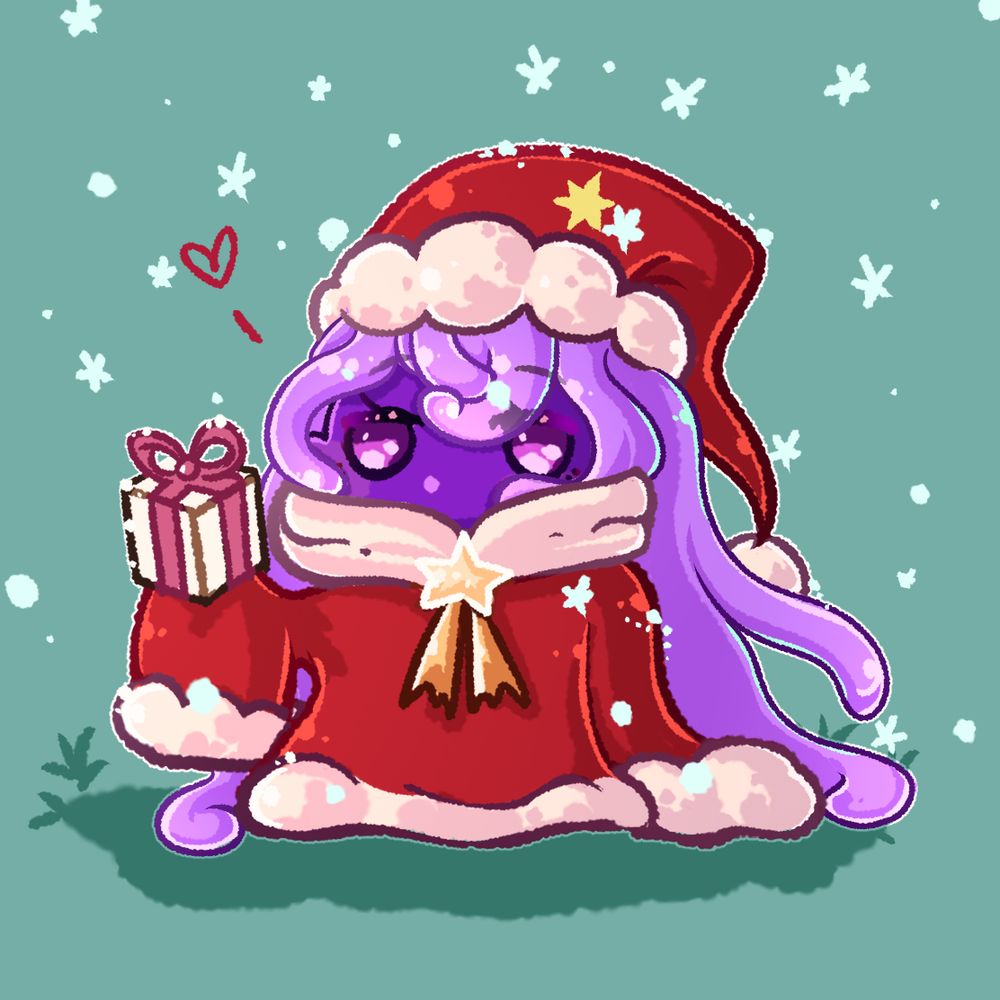 단 하나의 별 ~ PURPLE SLIME OC 🌌💜🌙✨