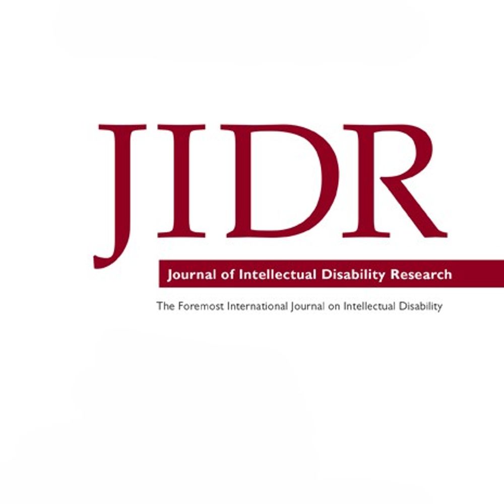 Journal of Intellectual Disability Research