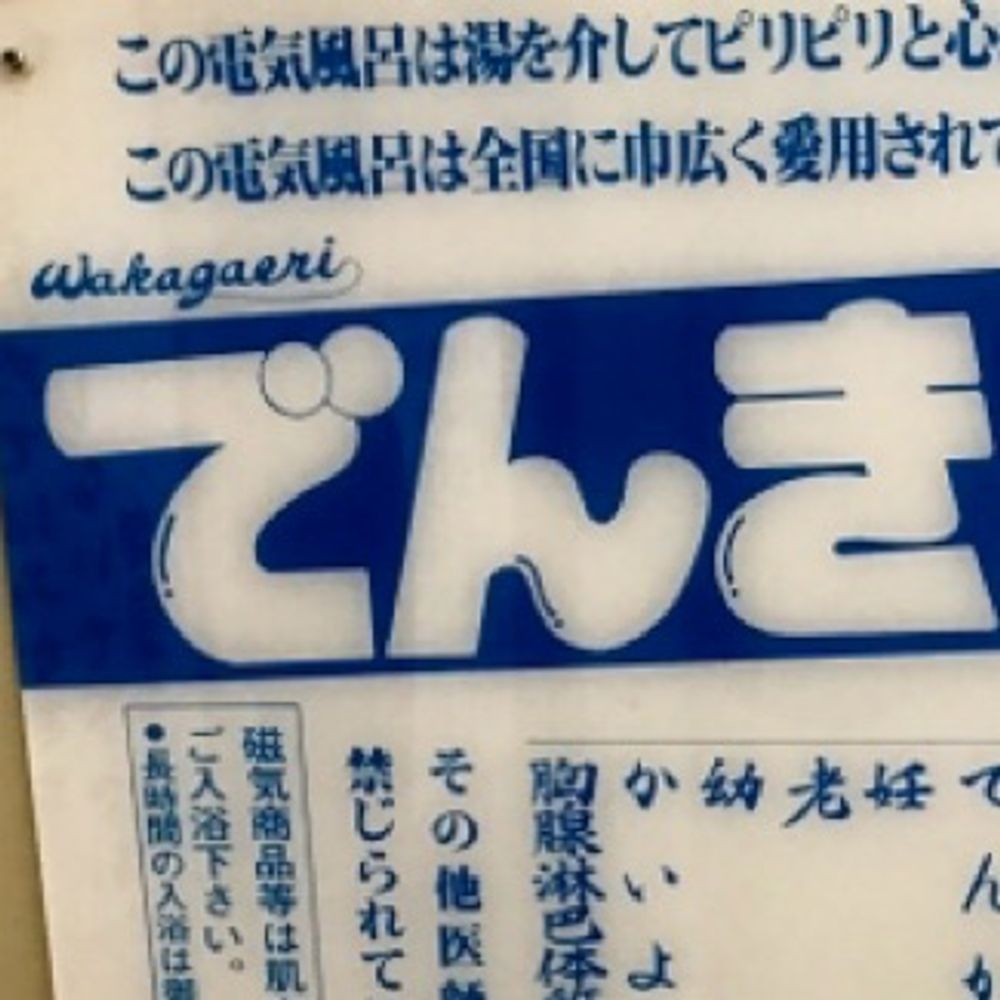 エレクトロ⚡️銭湯
