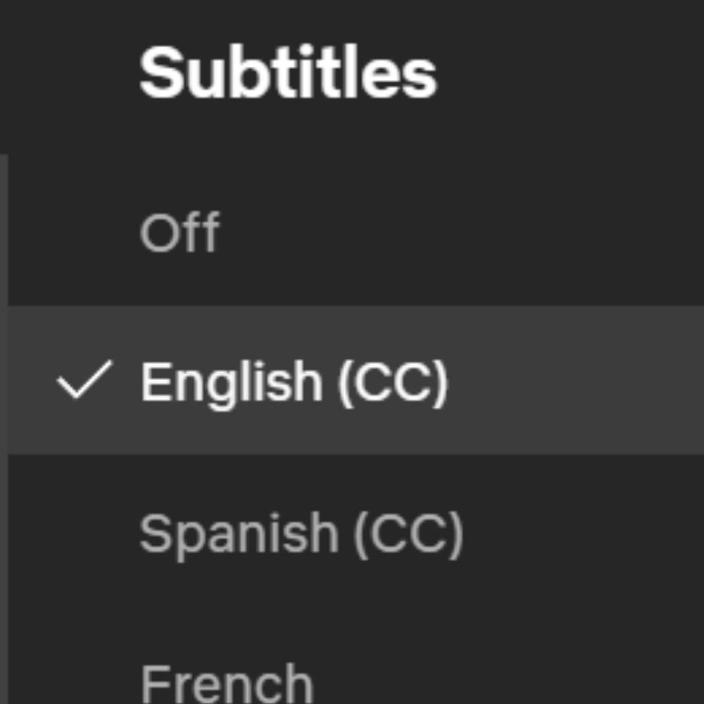 Subtitles: English [CC]