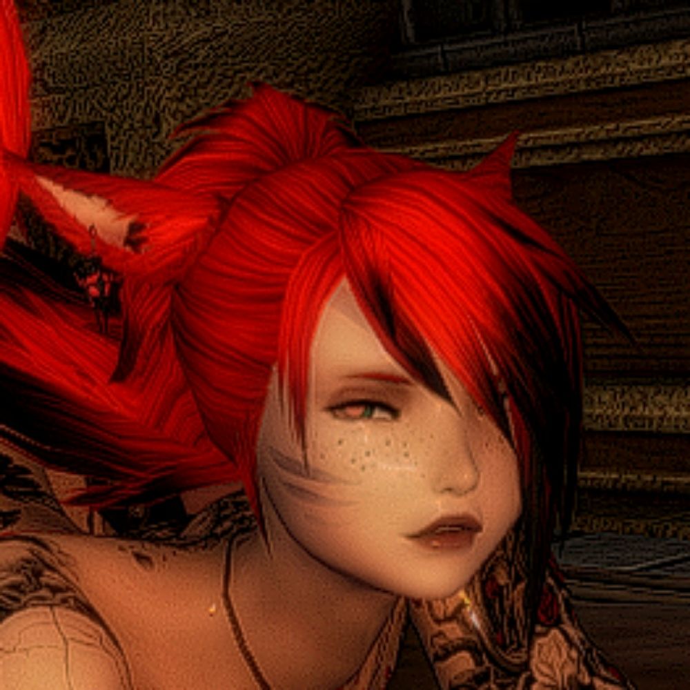 Horny red miqo