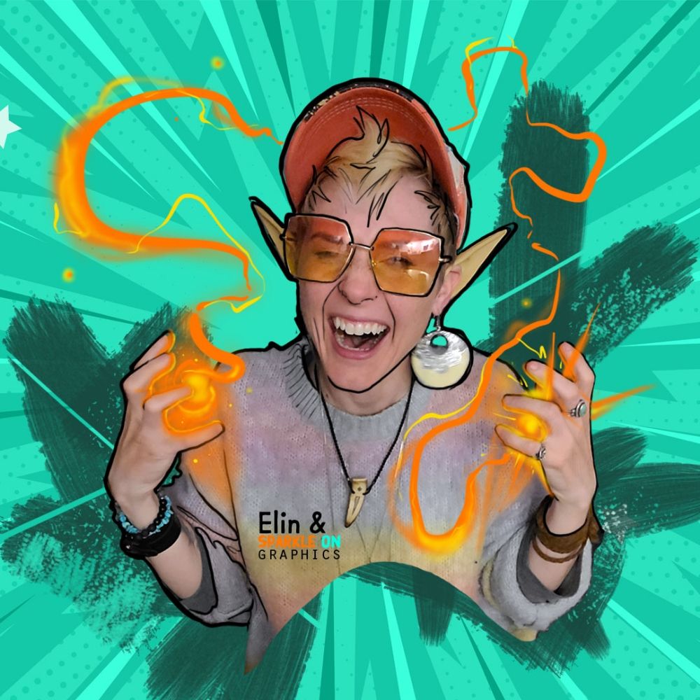 Elin & Sparkle on Graphics