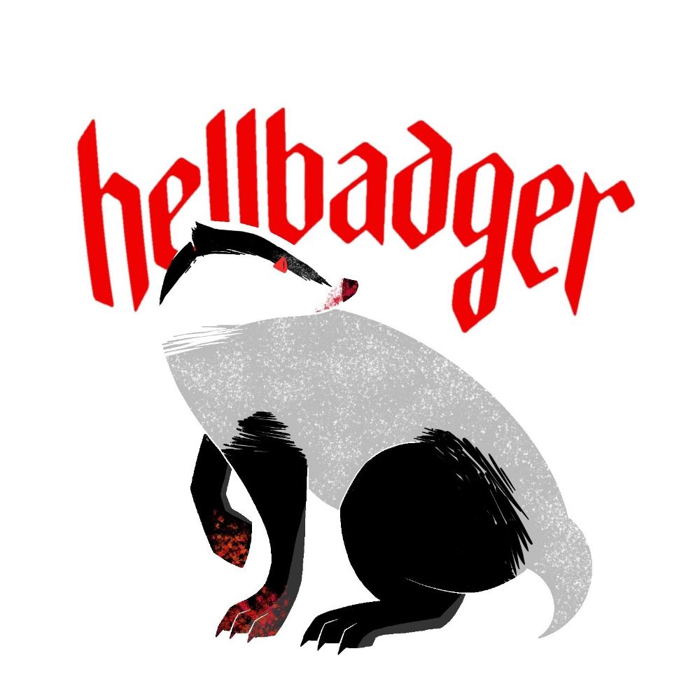 Hell Badger Badges