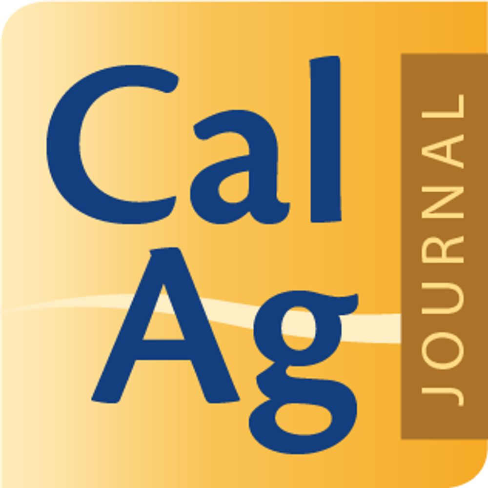 California Agriculture journal