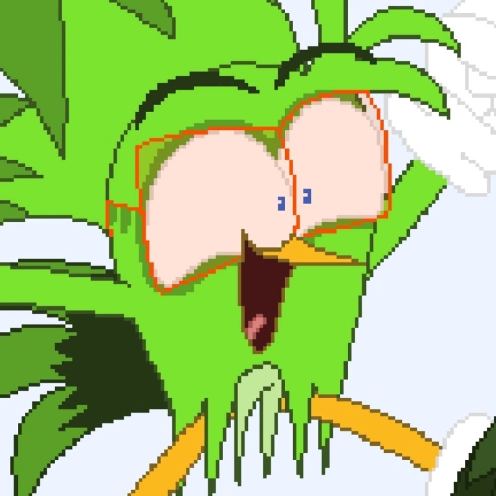 🟢🟩Mike The Green Bird🟩🟢