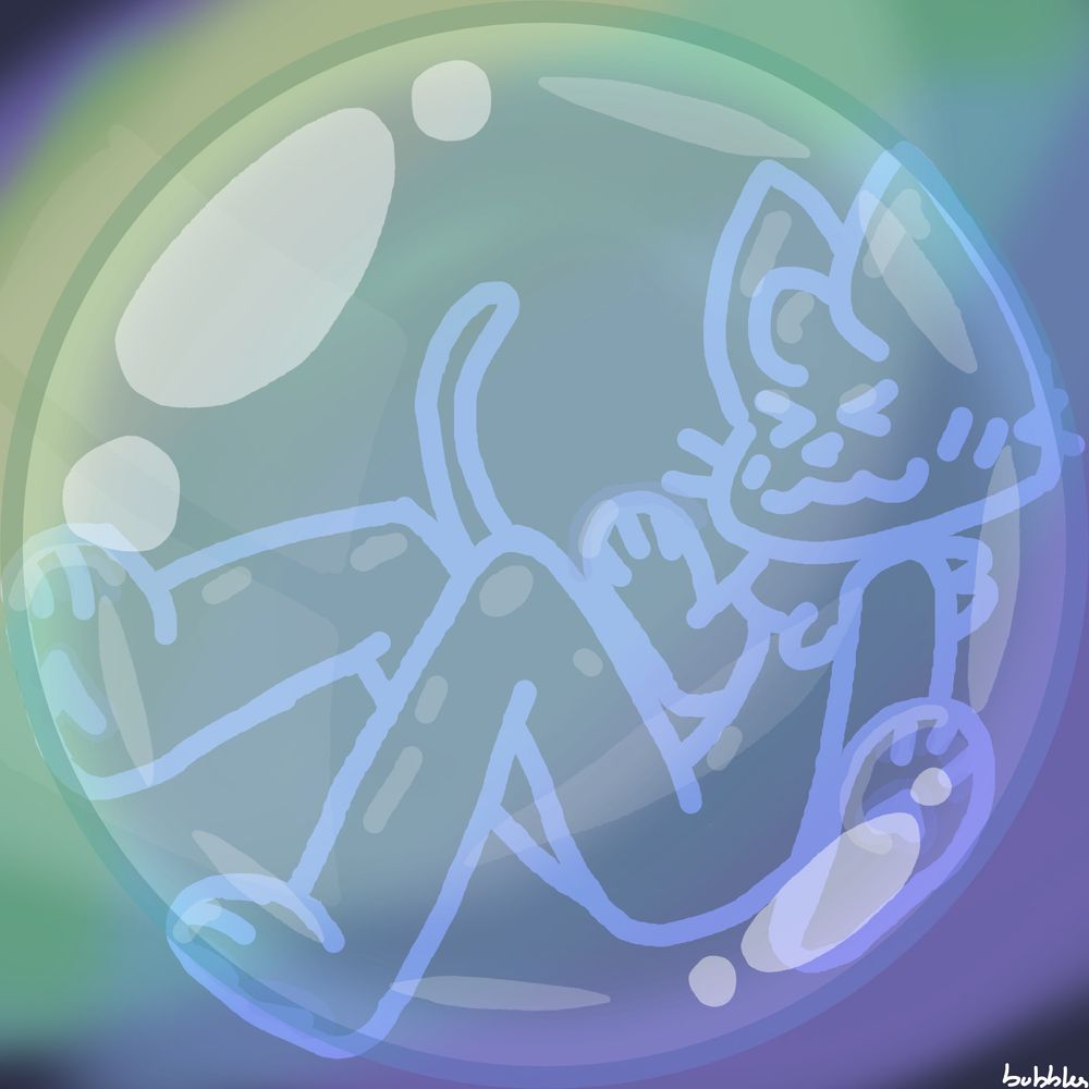 Bubbles the Bubble Cat