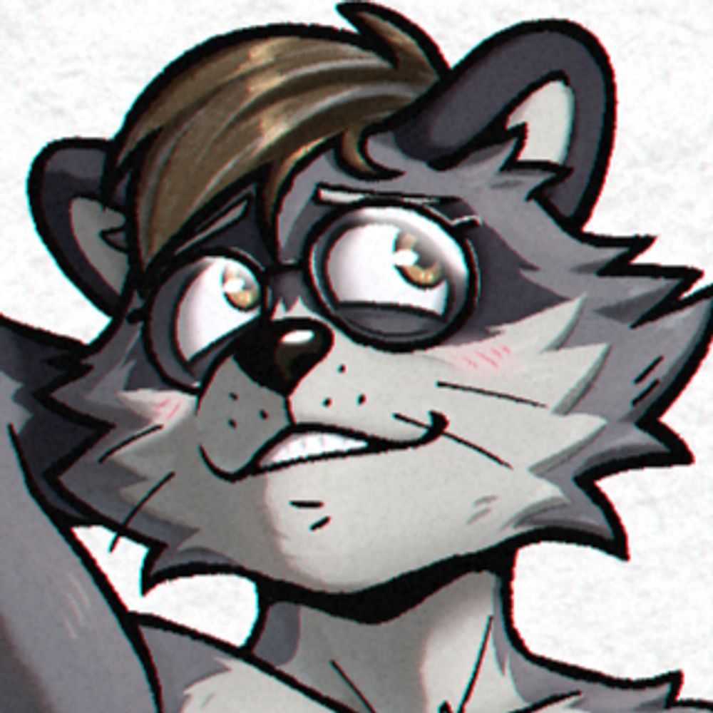 Baxter the Raccoon Nerd