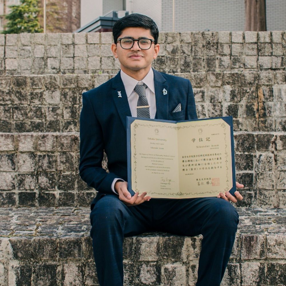 Sikandar Azam, PhD,vMD 🇵🇰🇯🇵