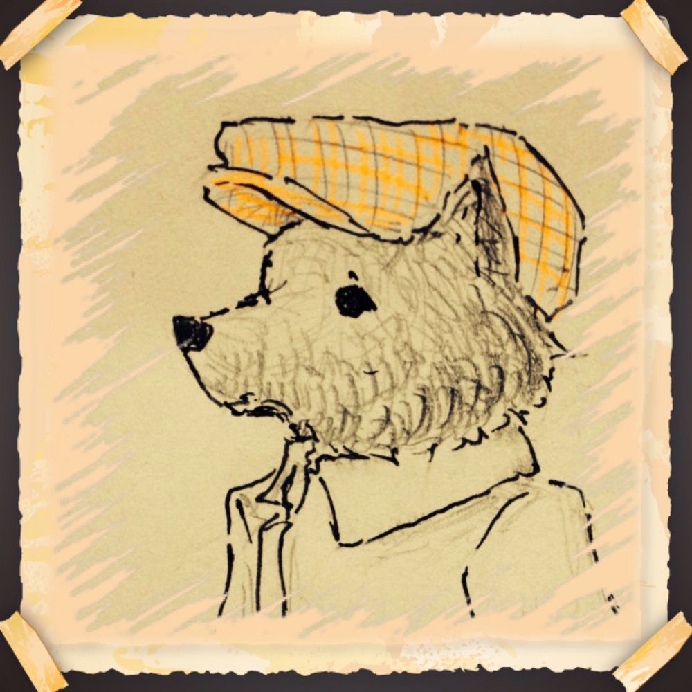 サボ犬