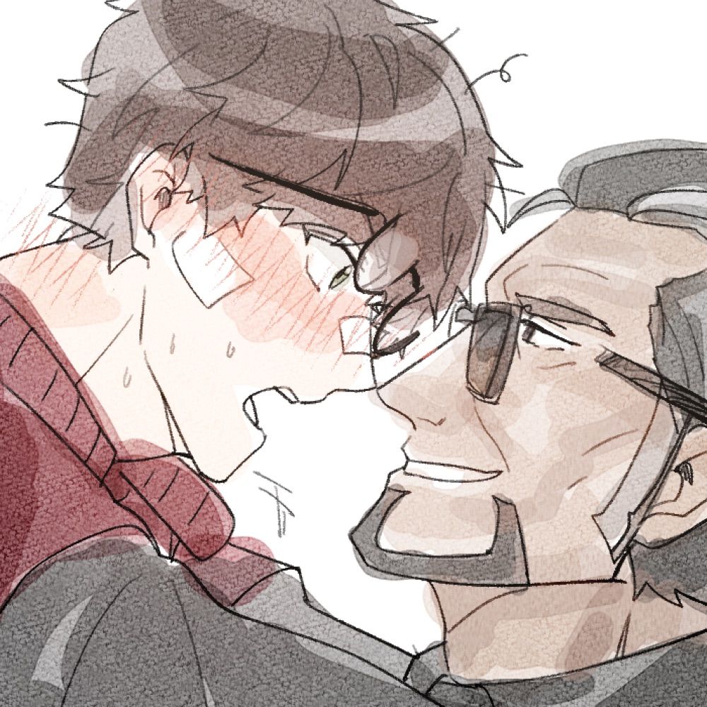 old man x dogboy yaoi
