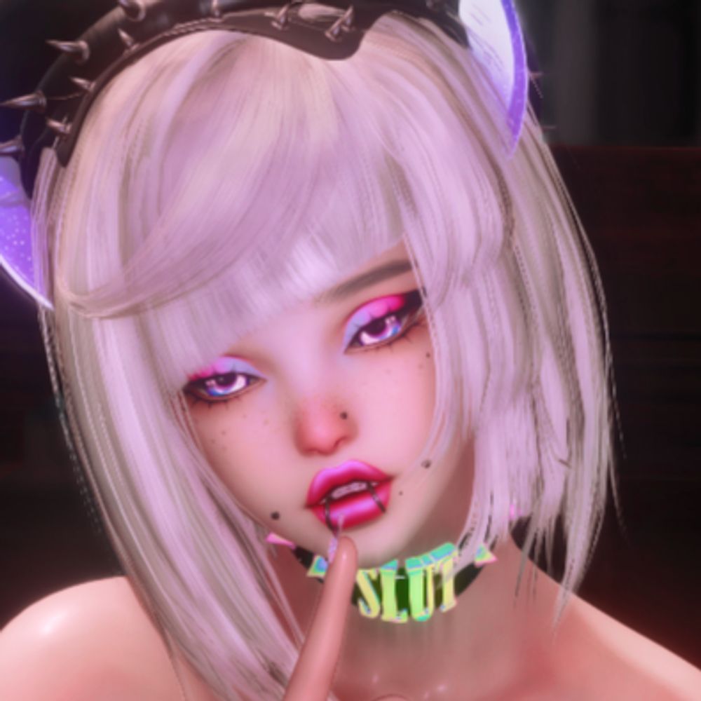 Dumb Slutty pup with a GOCK (Bimbo arc)