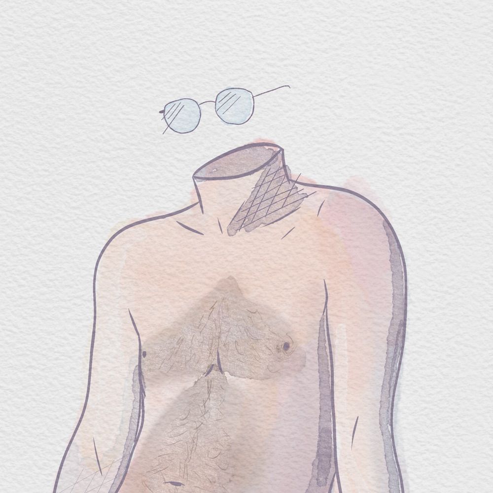 Fuzzy Peach Art