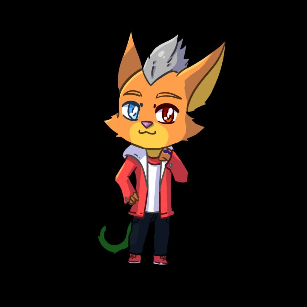 Harmonica Fennec Cat
