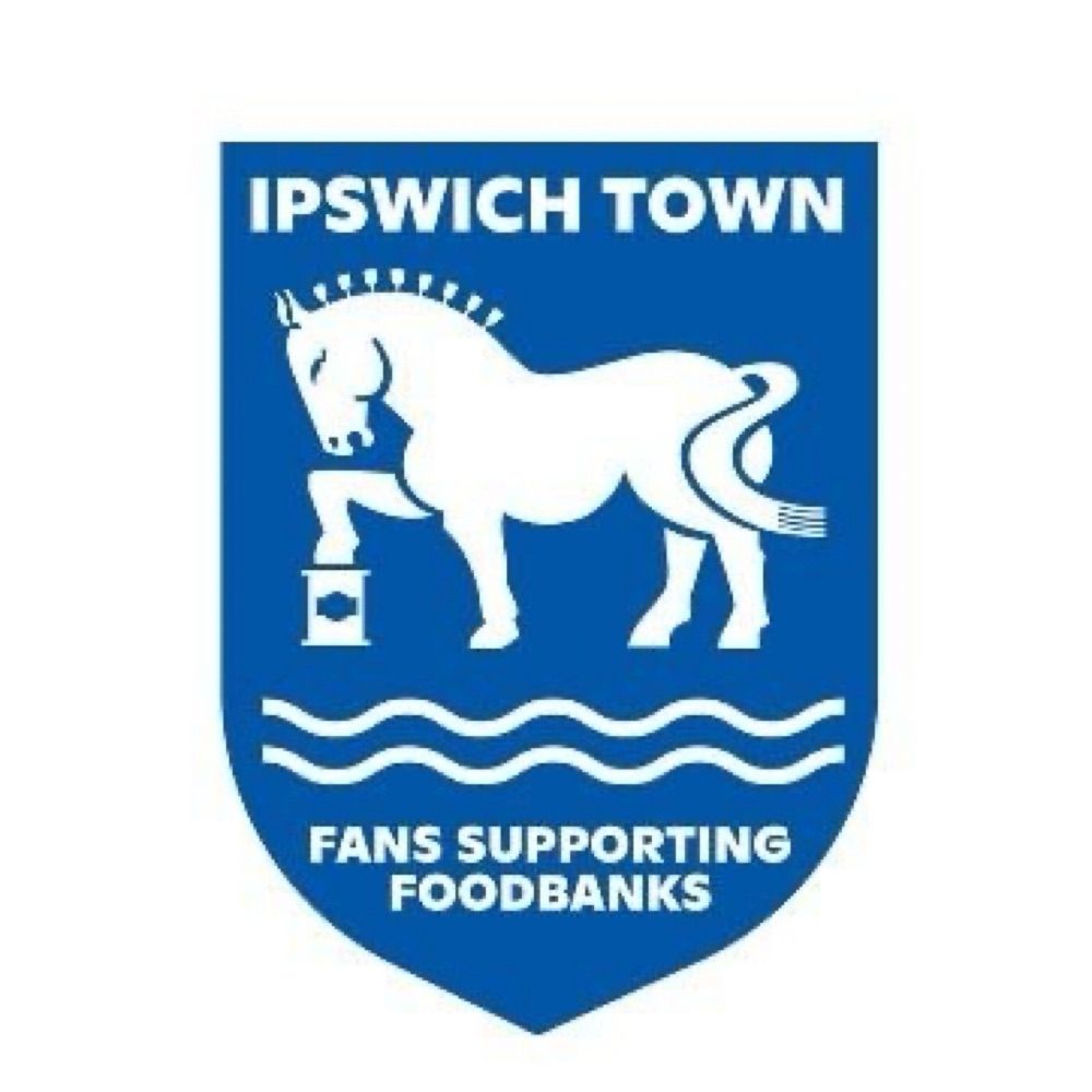Ipswich Town Fans Supporting Foodbanks