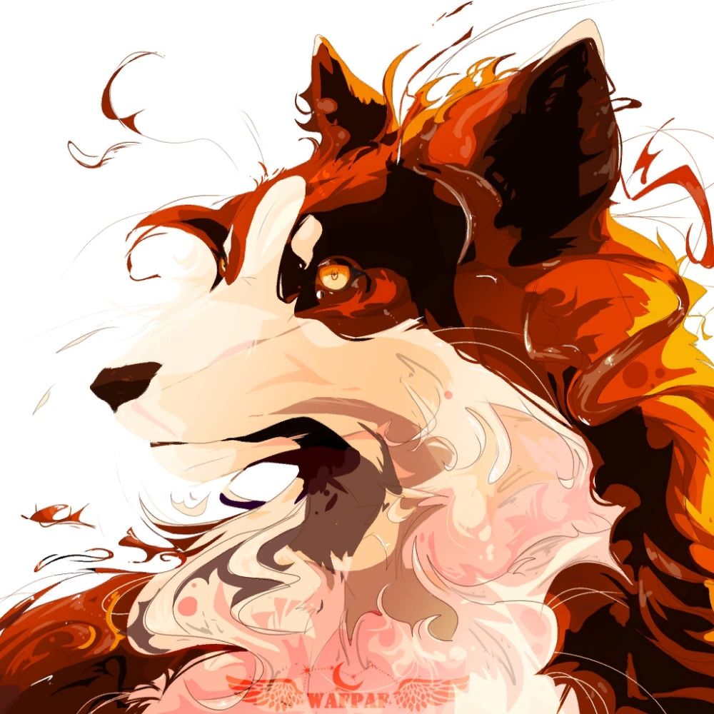 Wafpaf Artist Feral & Furry Wolf Art