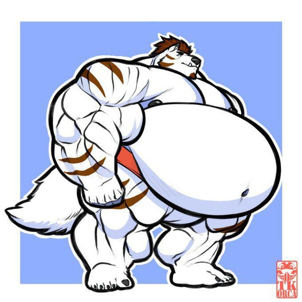 Larz the Sumo Wolf