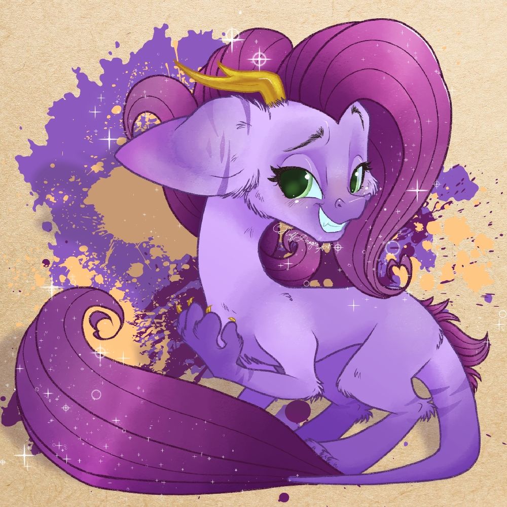 Fluff Dragon Art