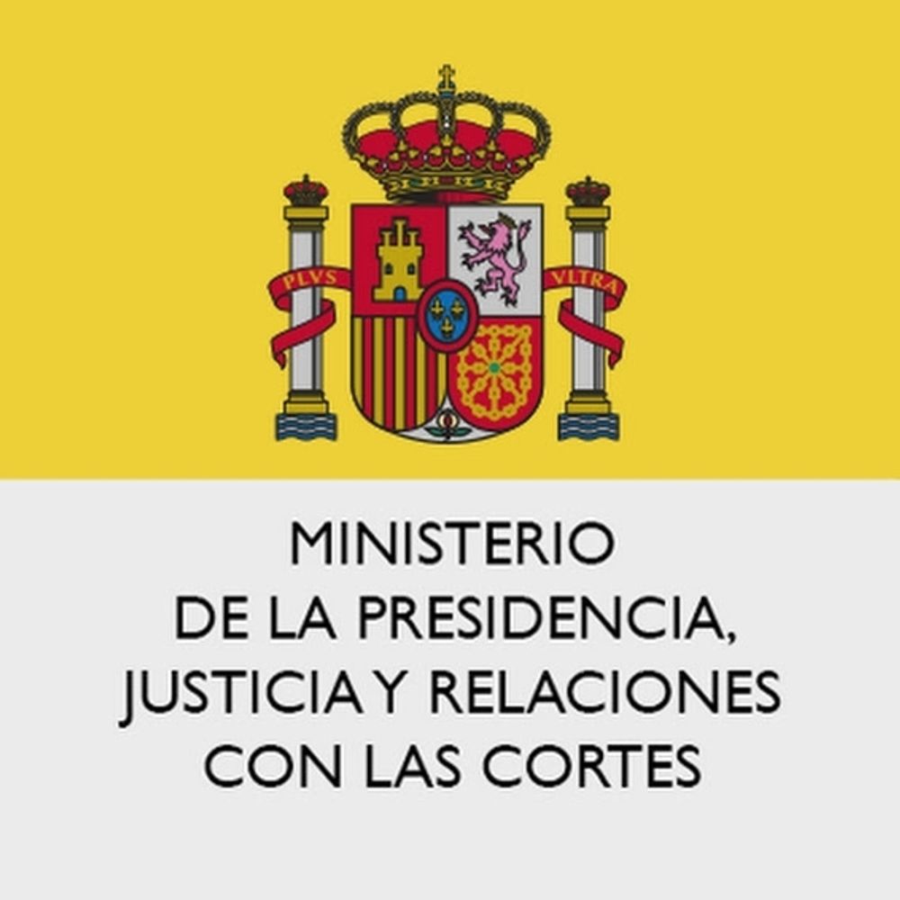 M. de la Presidencia, Justicia y Relaciones con la Cortes