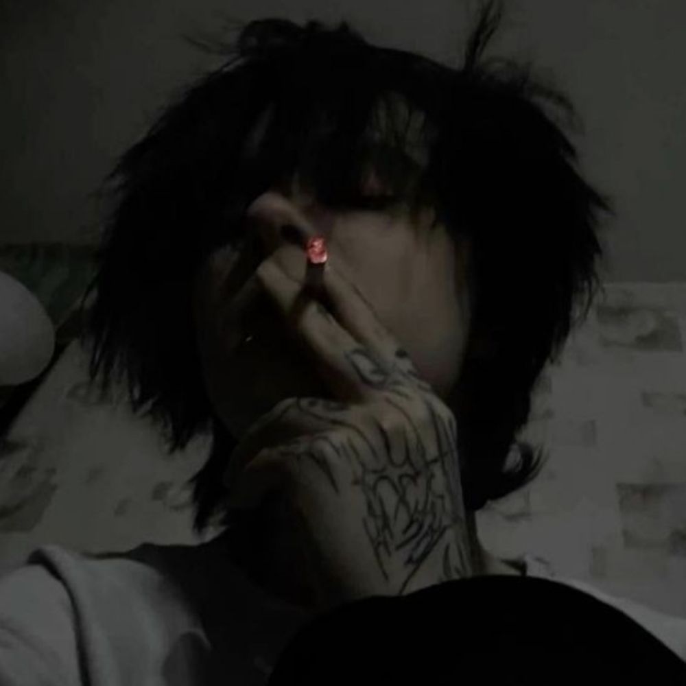 by ♱