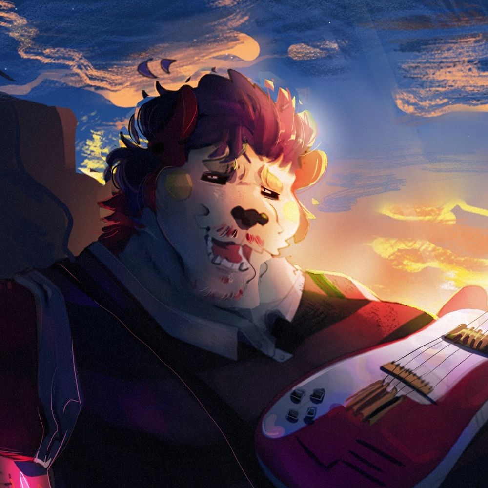 Thewolfwiththesunflowers