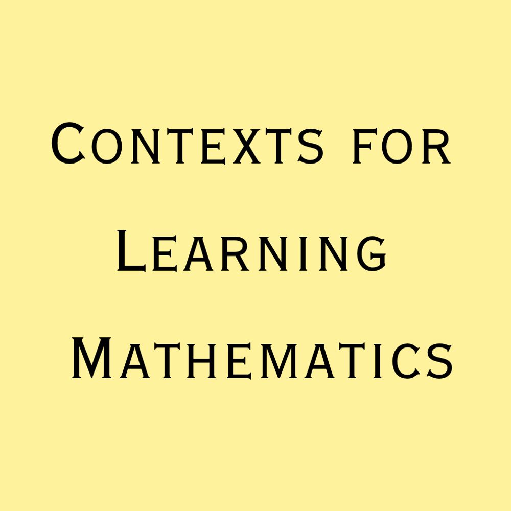 Contexts for Learning Mathematics