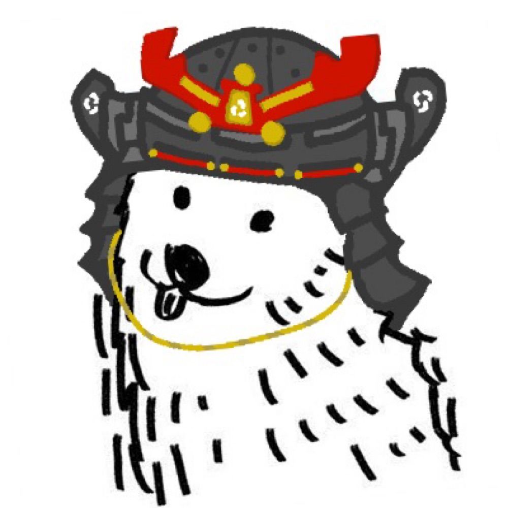 boyzantium (samoyedcore) ("deathcore doggy's avatar