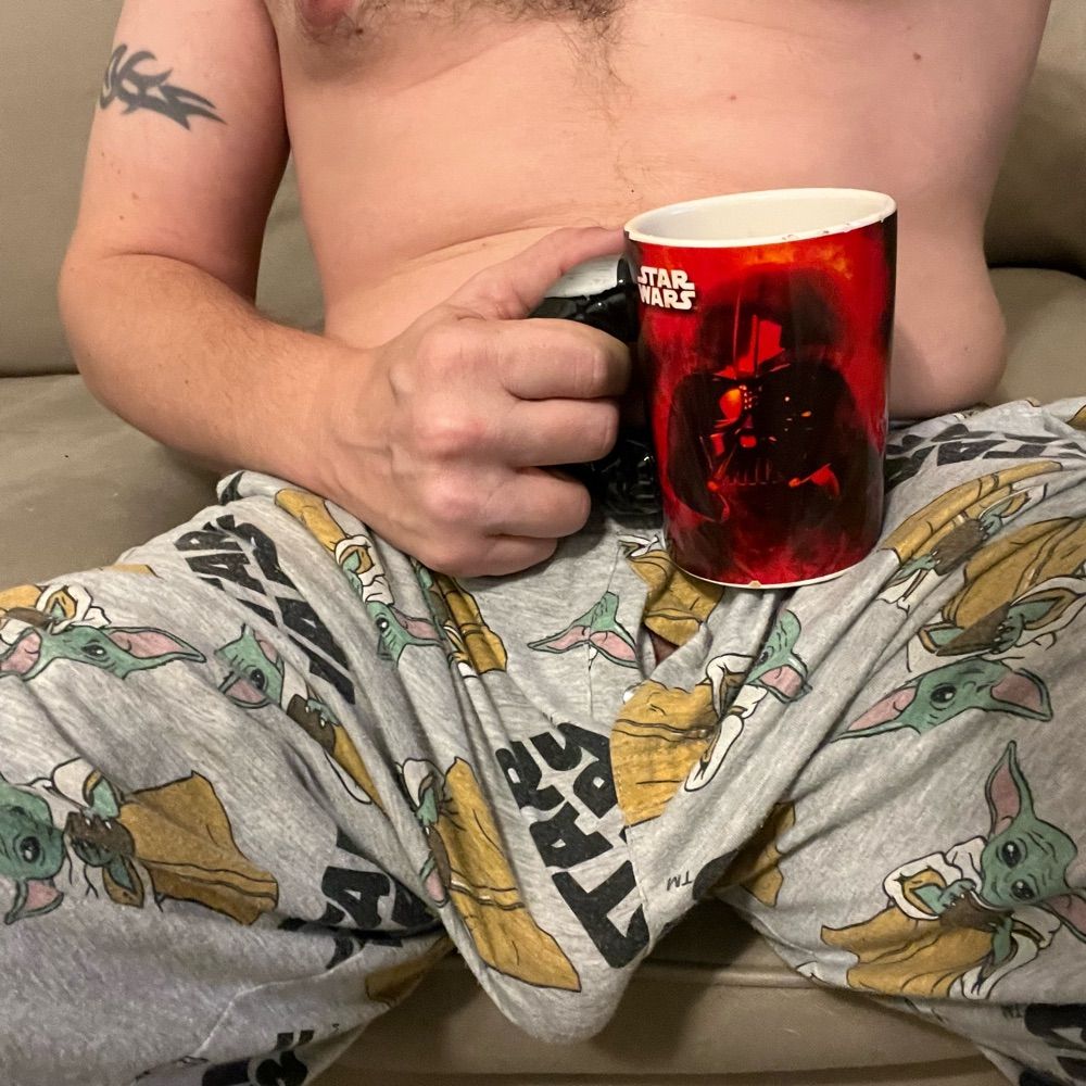Naked coffee and 420