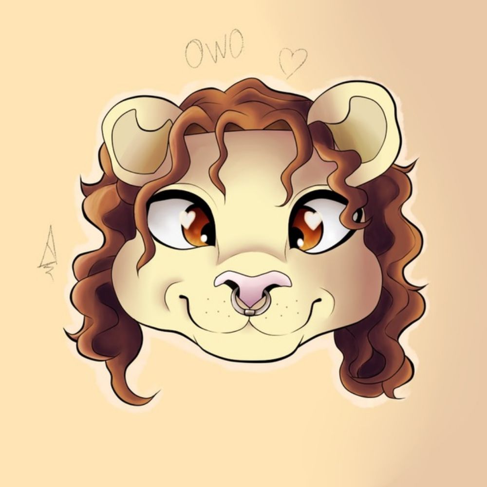 The lioness