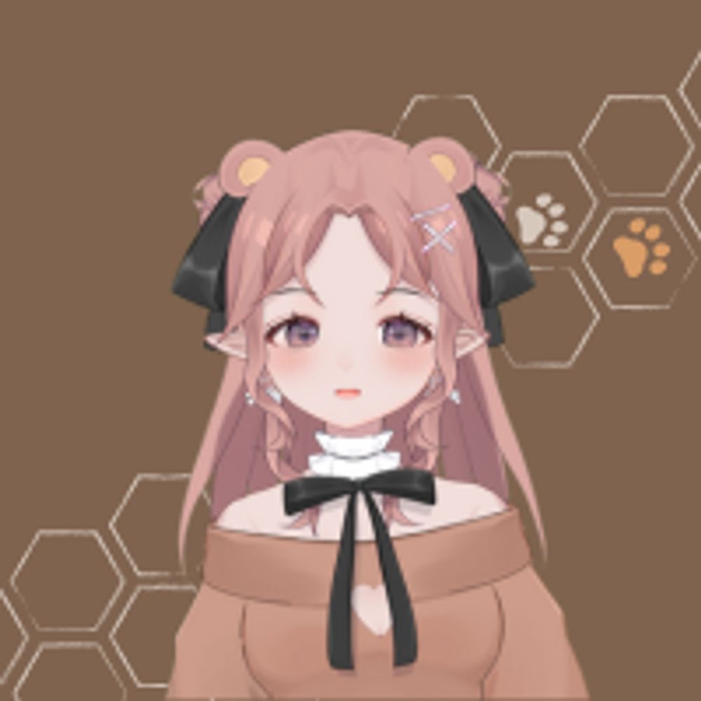 honeyfai ttv | magical bear girl vtuber