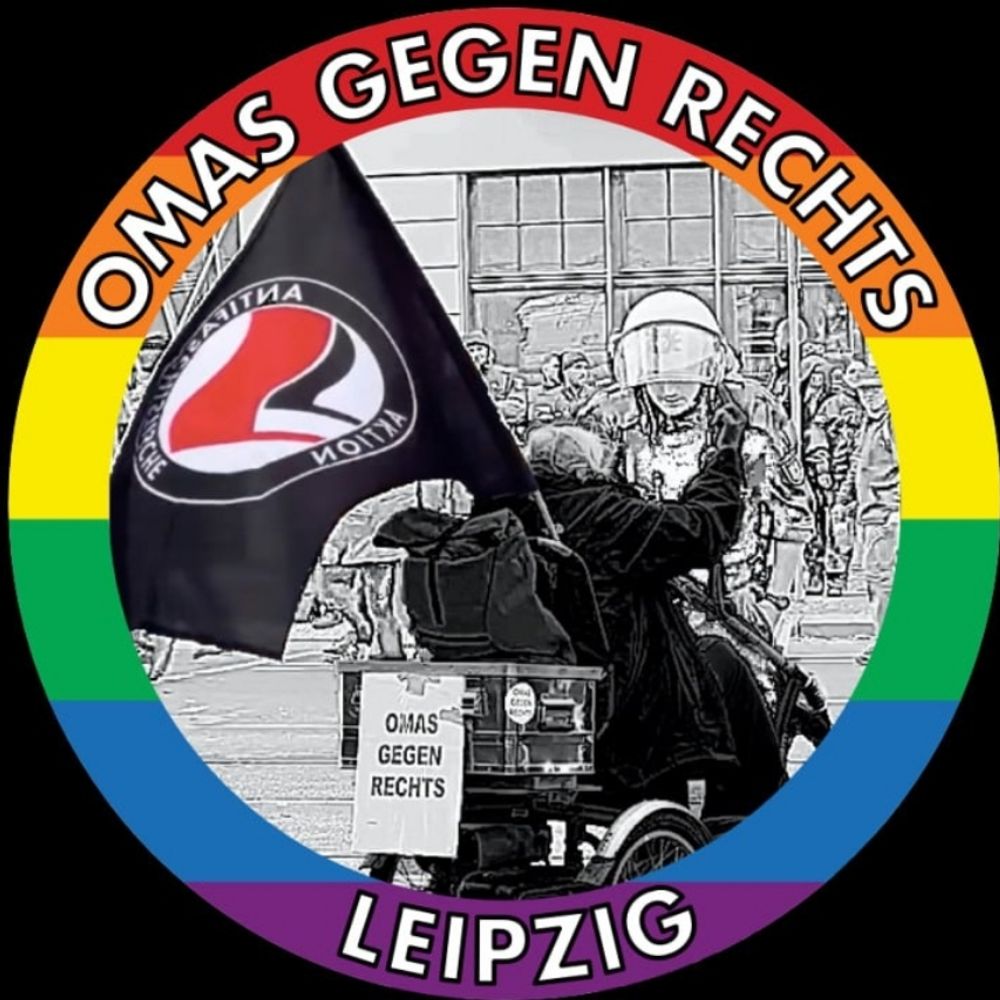 Omas gegen Rechts Leipzig 🔴🏳️‍🌈🔴