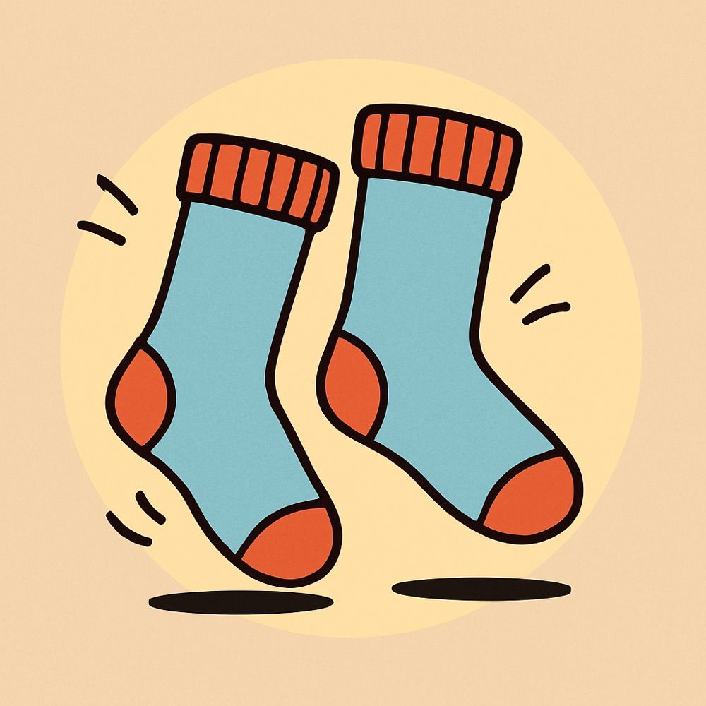 A pair of socks