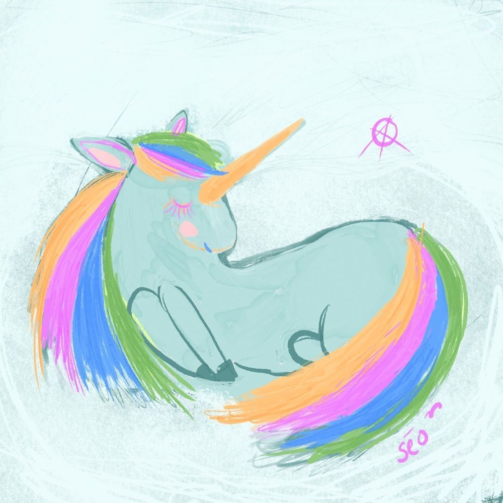 Profile picture fluffyveganunicorn.bsky.social