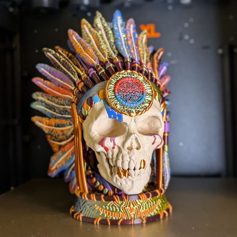 waldo - 3d printing on his PrusaXL