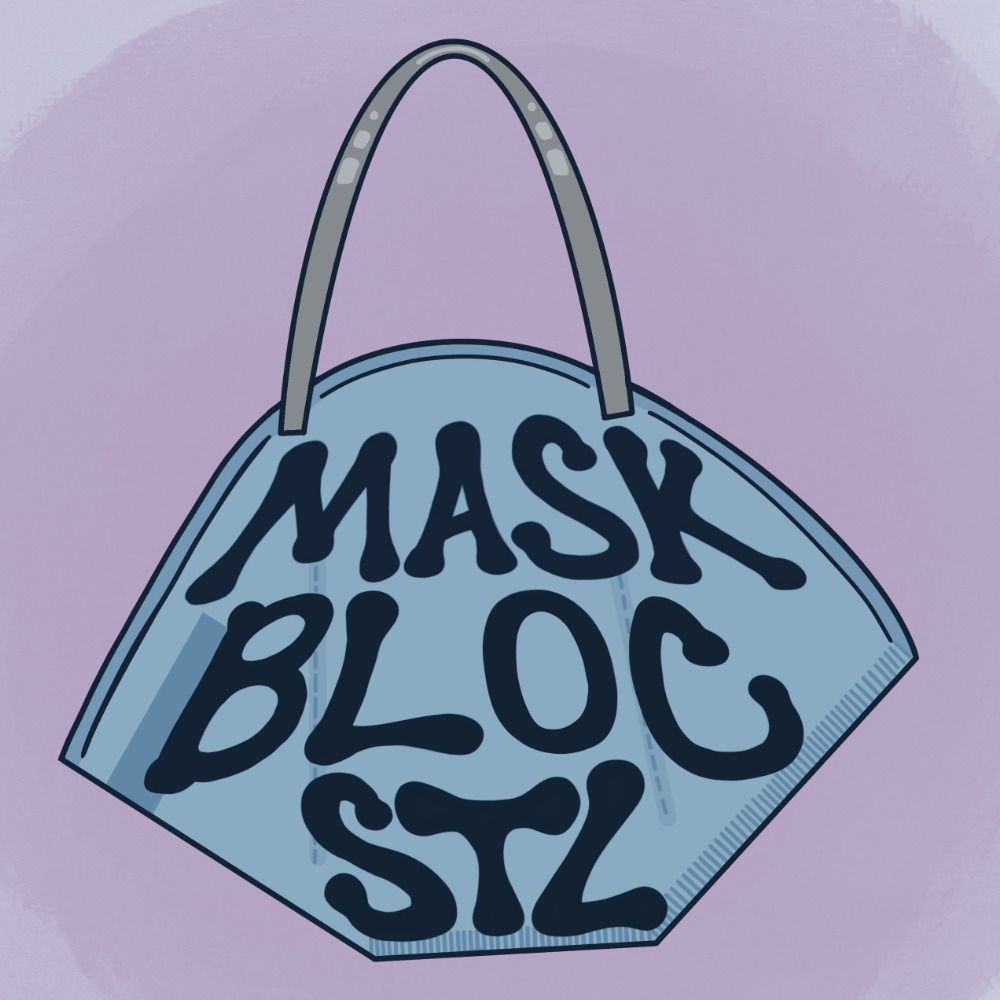 Mask bloc St Louis