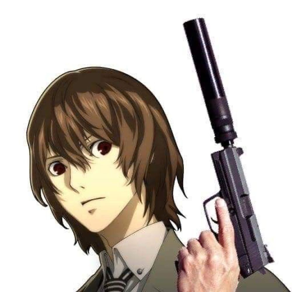 Akechi with a hush puppy (HIRO)
