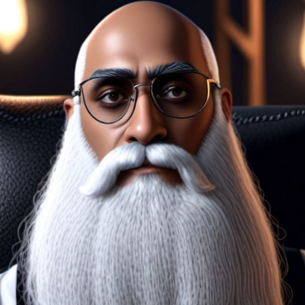 silver beard